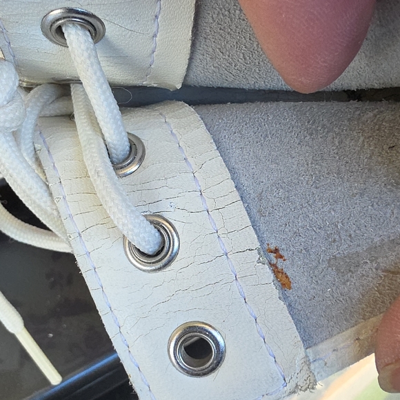 Dr. Martens White and Purple Patterned Boots - Picture 11 of 11